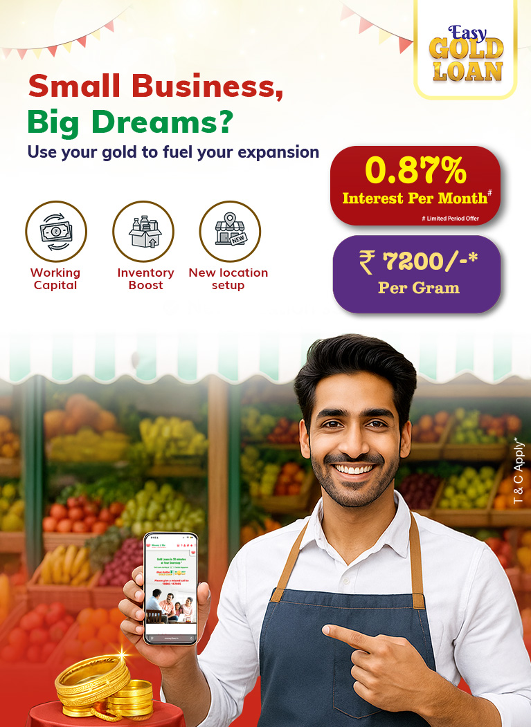 Gold Loan for Small Business